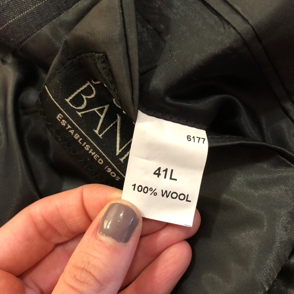 Light Grey Charcoal Men's Suit - Picture 4 of 6